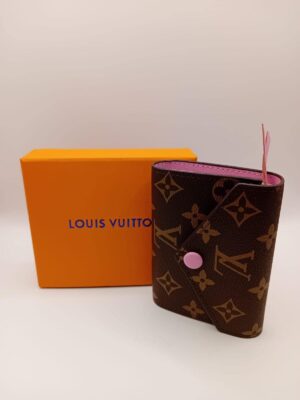 Różowy Portfel Louis Vuitton Damski